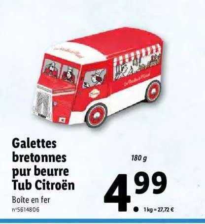 galettes bretonnes pur beurre tub citroën
