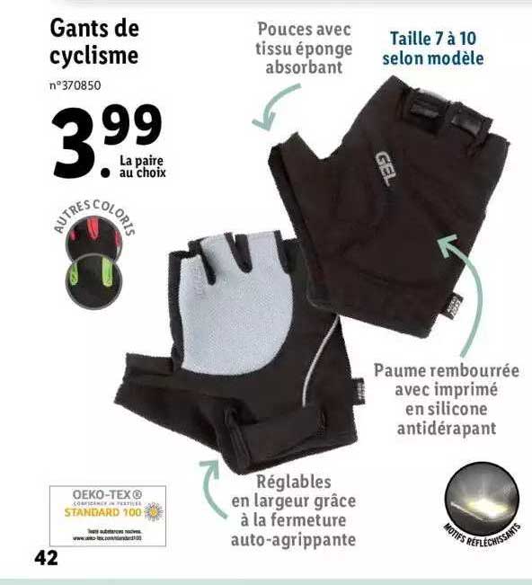 gants de cyclisme