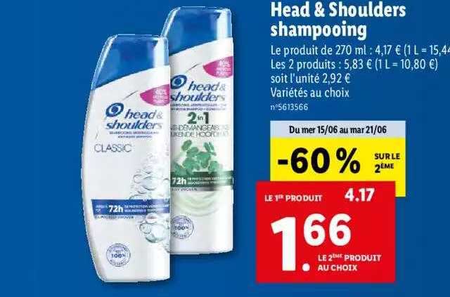 Head & Shoulders Shampooing