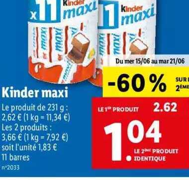 Kinder Maxi