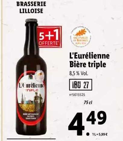L'eurélienne Bière Triple