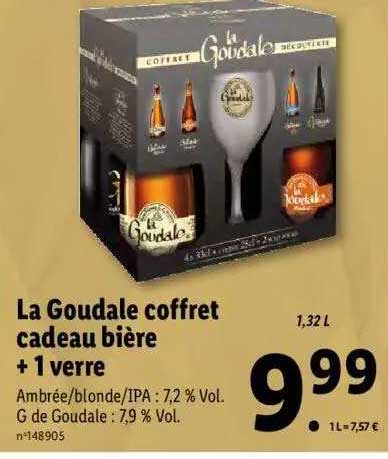 La Goudale Coffret Cadeau Bière + 1 Verre