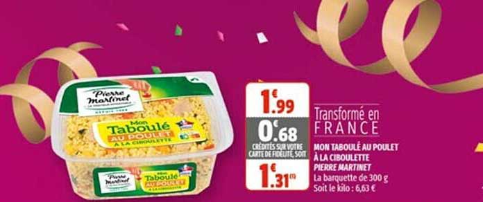 mon taboulé au poulet à la ciboulette pierre martinet