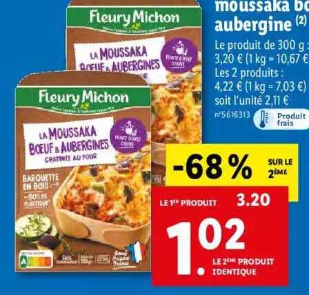 Moussaka Boeuf & Aubergines