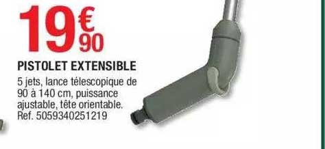 Pistolet Extensible