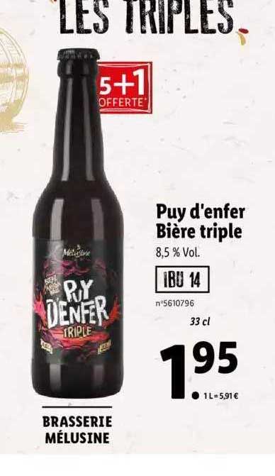 puy d'enfer bière triple