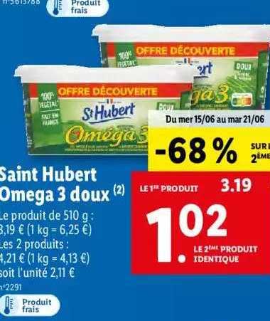 saint hubert omega 3 doux