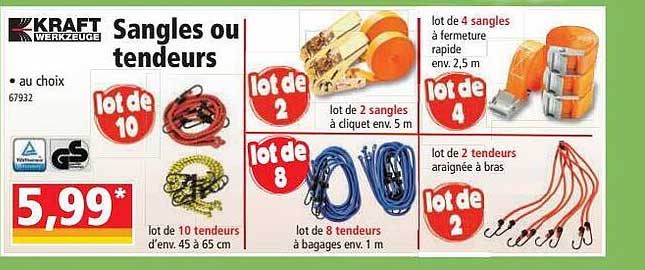 Sangles Ou Tendeurs Kraft Werkzeuge