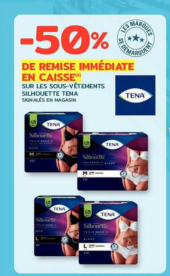 sous-vêtements silhouette tena