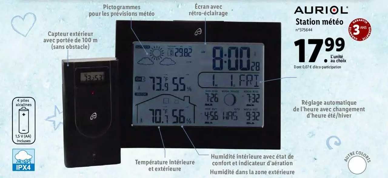 station météo auriol