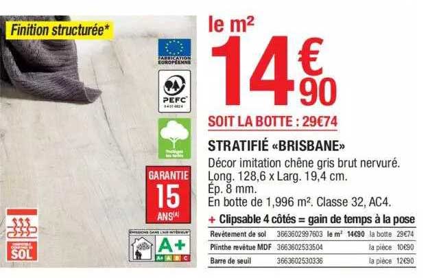 Stratifié «brisbane»