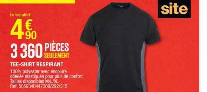 tee-shirt respirant site