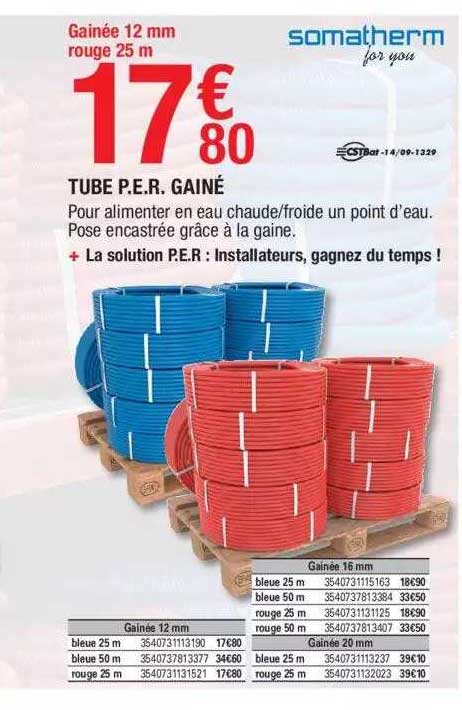 tube p.e.r. gainé somatherm for you