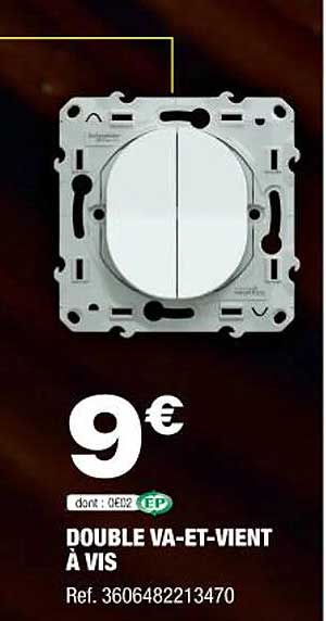 double va-et-vient à vis