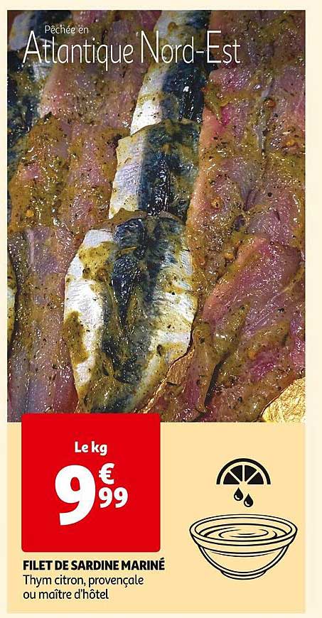 Filet De Sardine Mariné