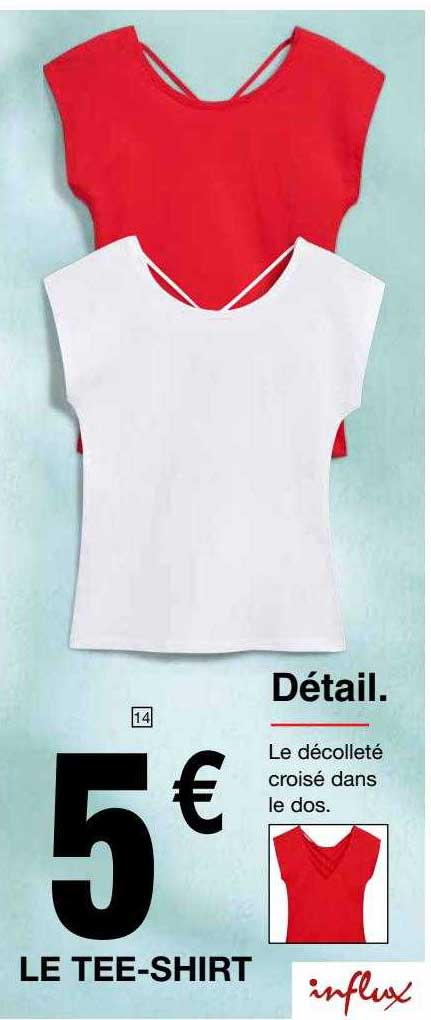 le tee-shirt influx