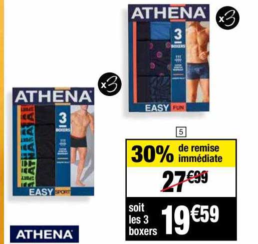 Les 3 Boxers Athena