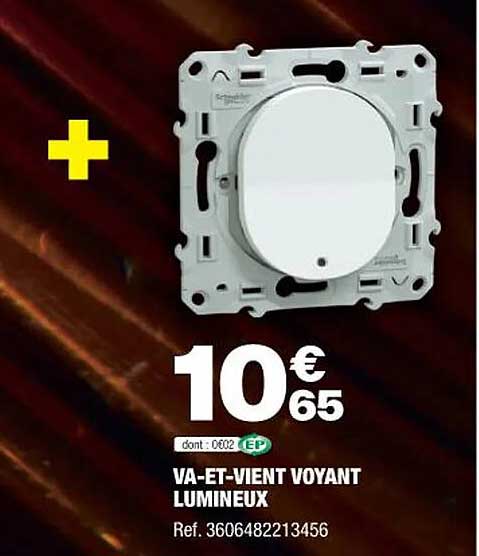 va-et-vient voyant lumineux