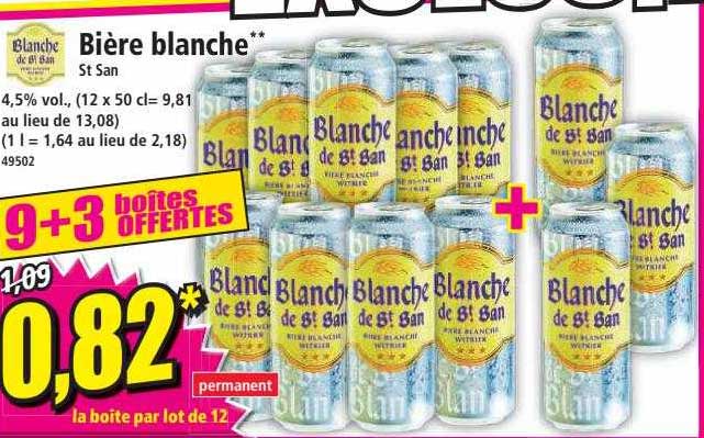 bière blanche st san