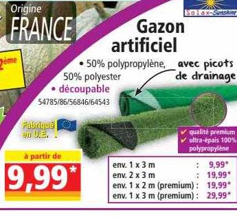 gazon artificiel