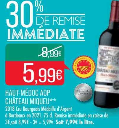 haut-médoc aop château miqueu