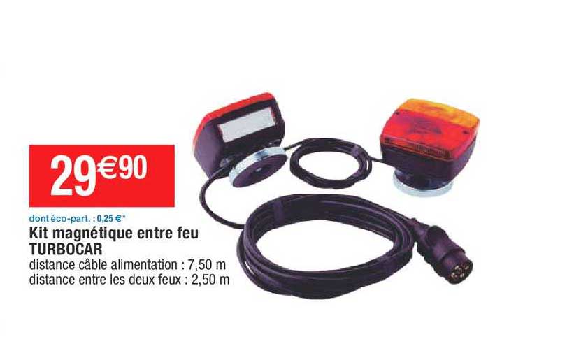 Kit Magnétique Entre Feu Turbocar