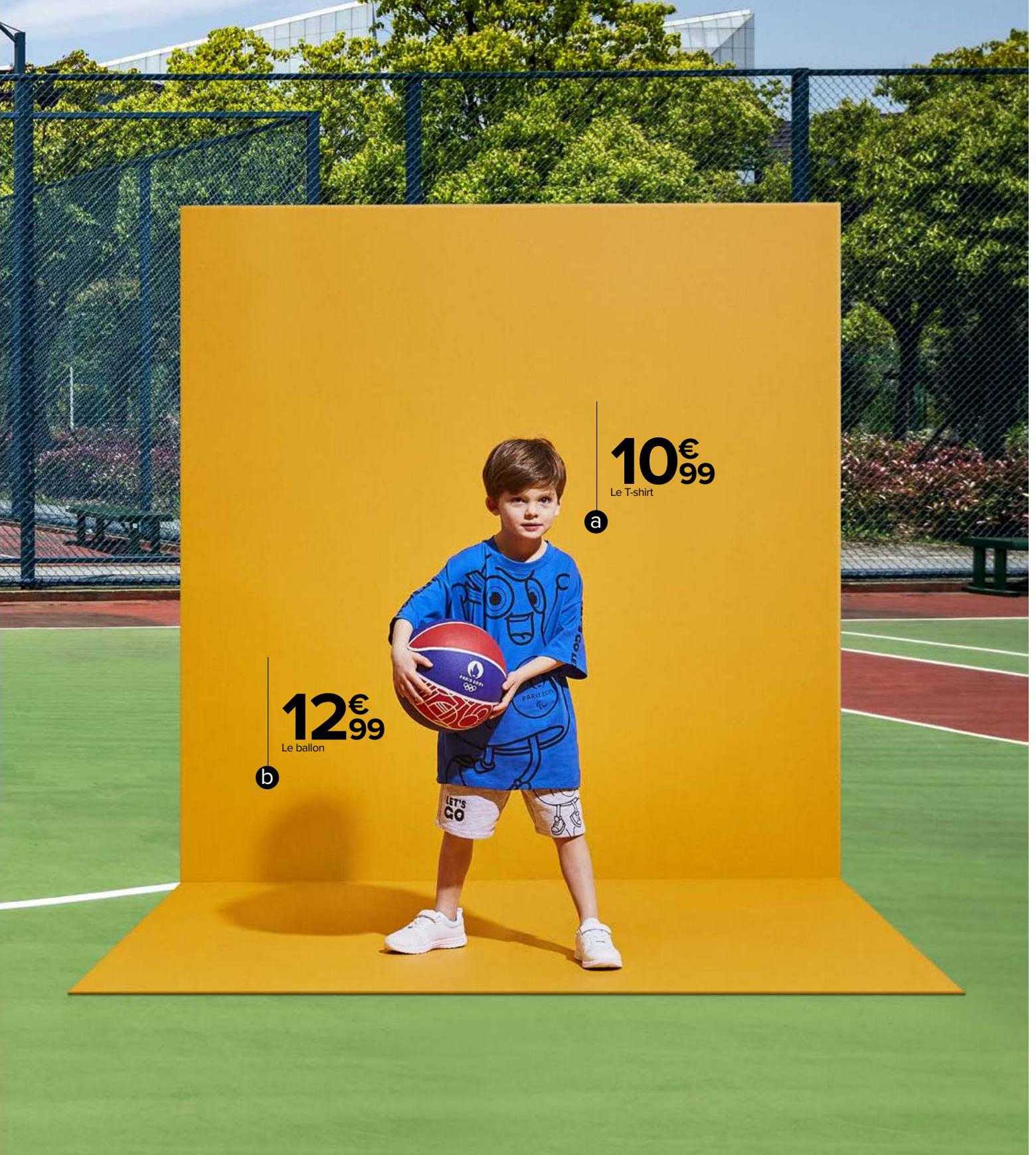 Le Ballon, Le T-shirt