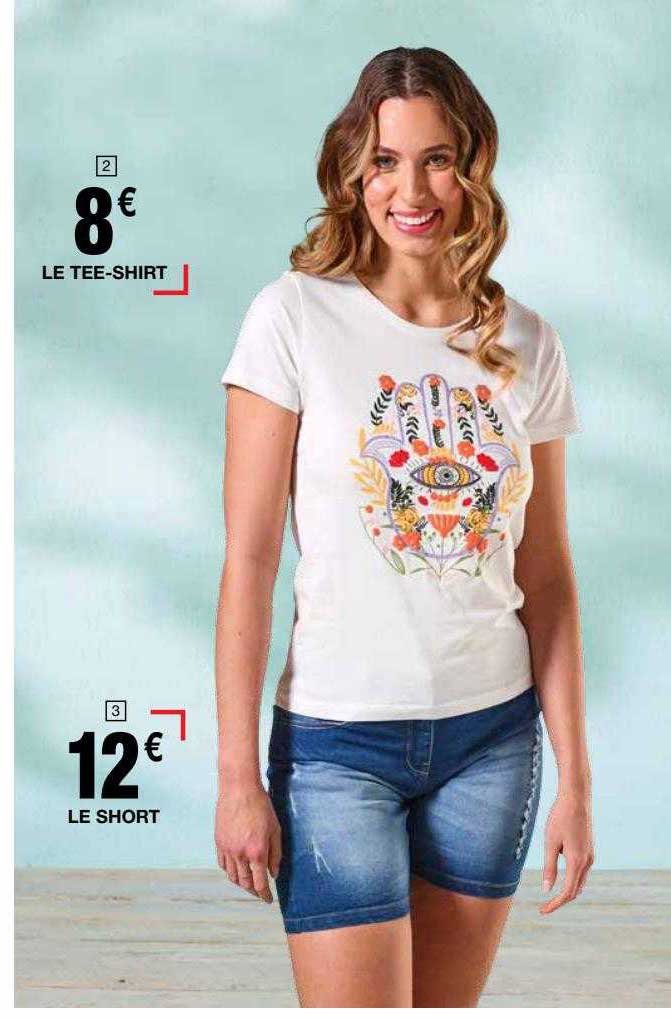 le tee-shirt, le short