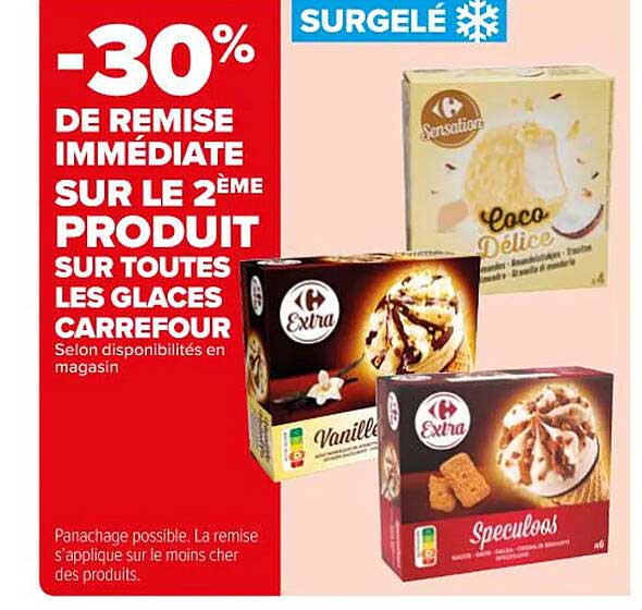 Les Glaces Carrefour