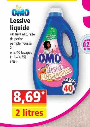 Lessive Liquide Omo
