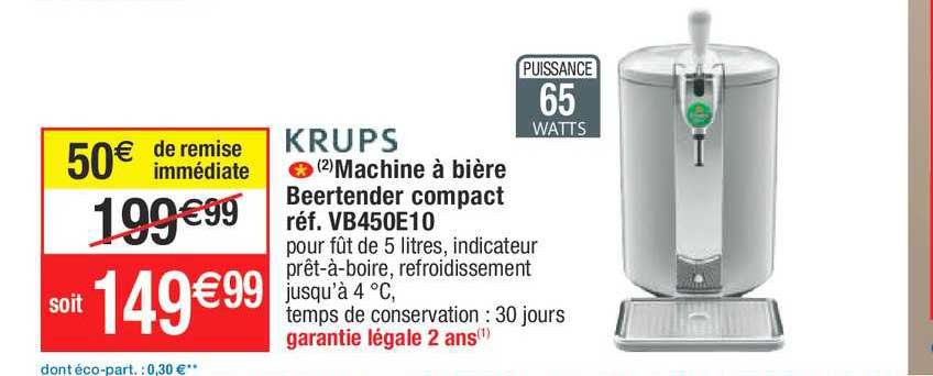 Machine à Bière Beertender Compact Krups