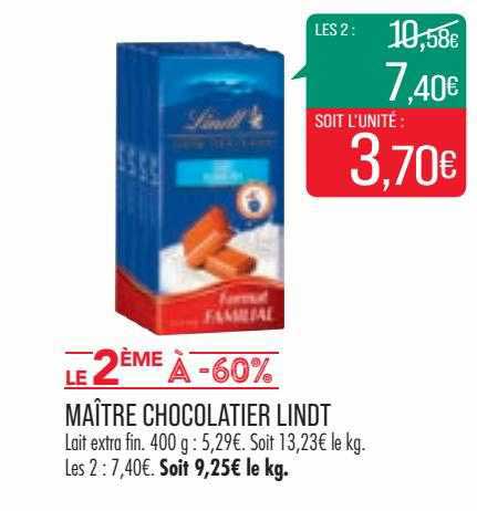 maître chocolatier lindt