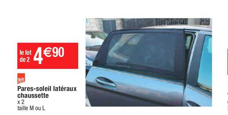 pares-soleil latéraux chaussette théo