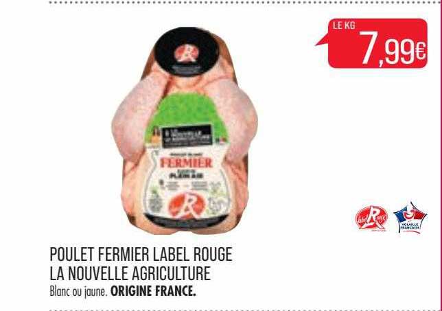 poulet fermier label rouge la nouvelle agriculture