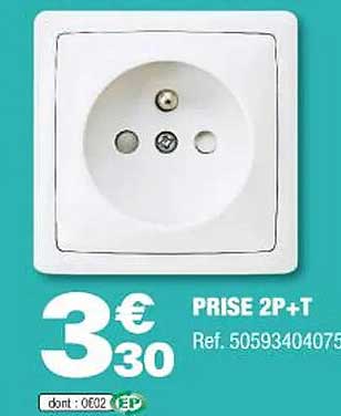 prise 2p+t