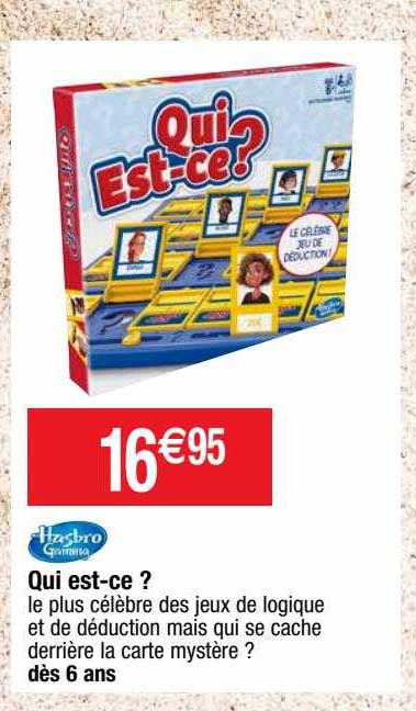 qui est-ce? hasbro gaming