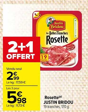 rosette justin bridou