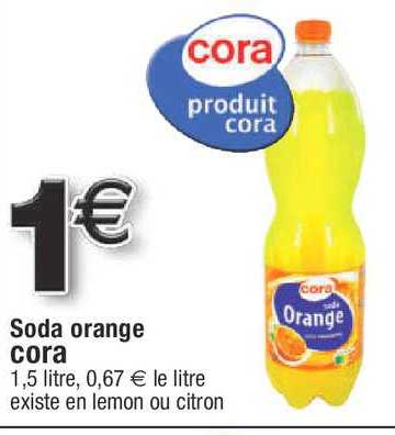 Soda Orange Cora