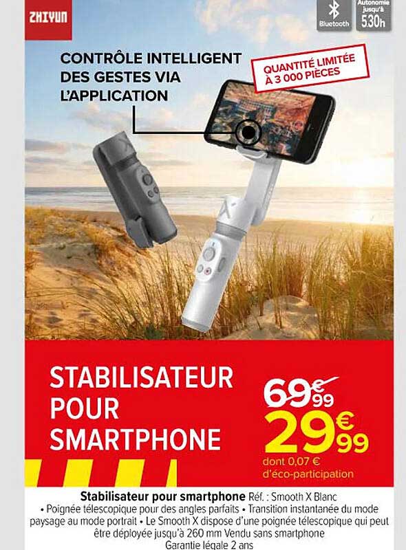 stabilisateur pour smartphone