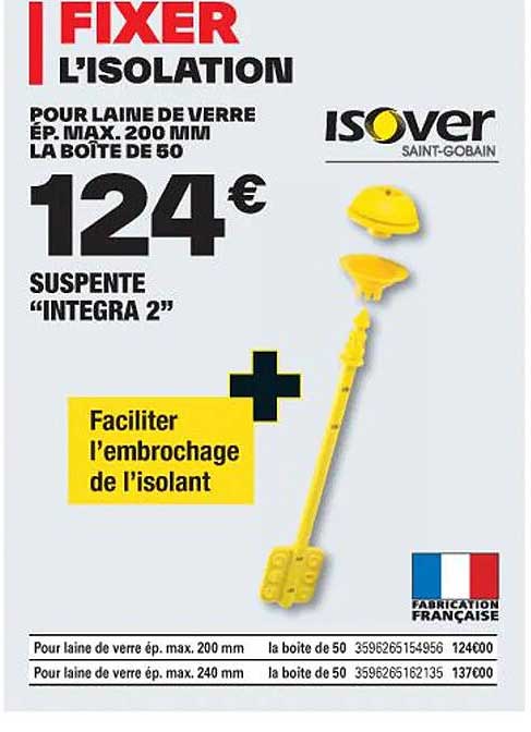 suspente "integra 2" isover