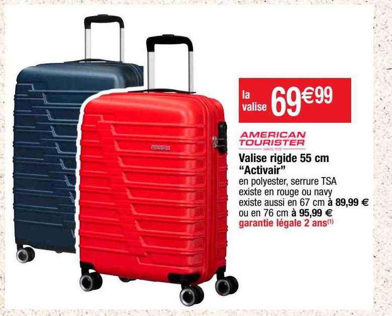 Valise Rigide 55 Cm "activair" American Tourister