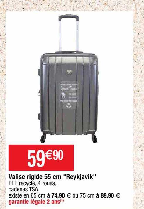 valise rigide 55 cm "reykjavik"