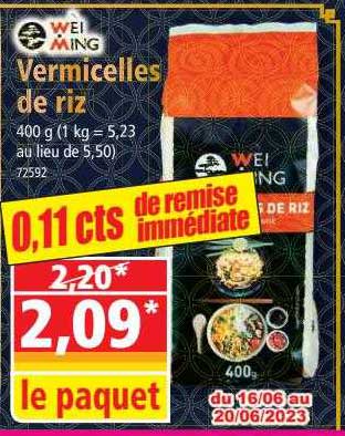 Vermicelles De Riz Wei-ming