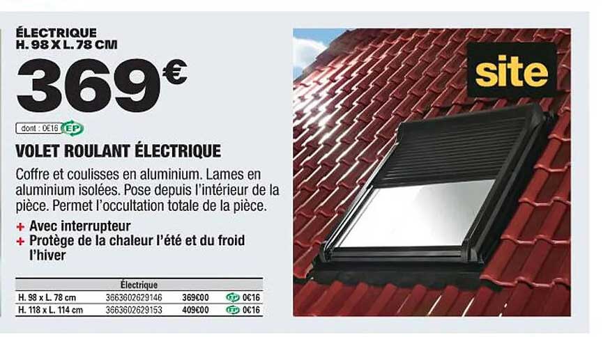 Volet Roulant électrique