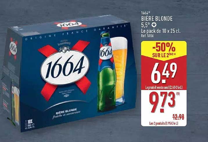 1664 BIERE BLONDE