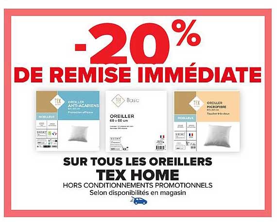 20% DE REMISE IMMÉDIATE