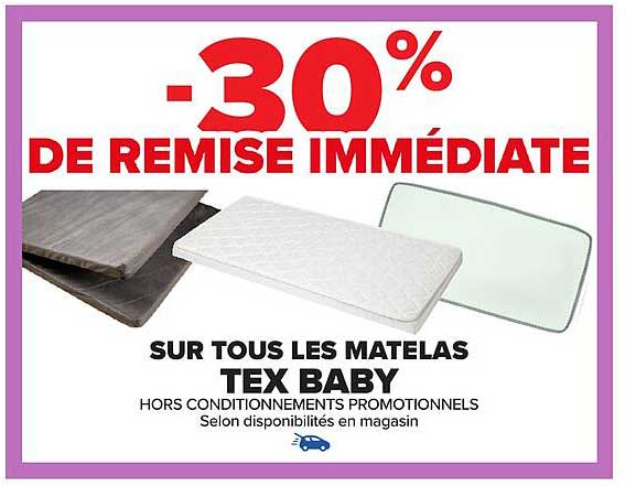 30% DE REMISE IMMÉDIATE