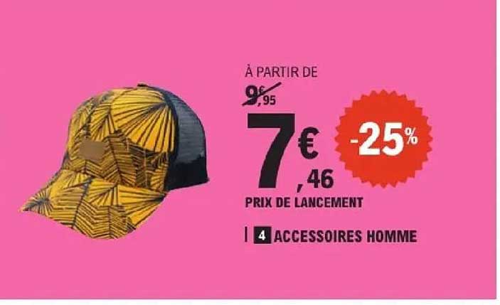 4 ACCESSOIRES HOMME