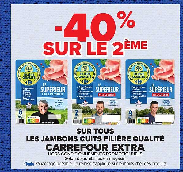 40% SUR LE 2ÈME