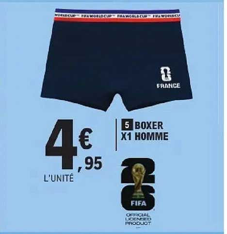 5 BOXER X1 HOMME
